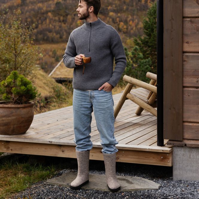 Hovedbilde Valenki Rough - Natural brown